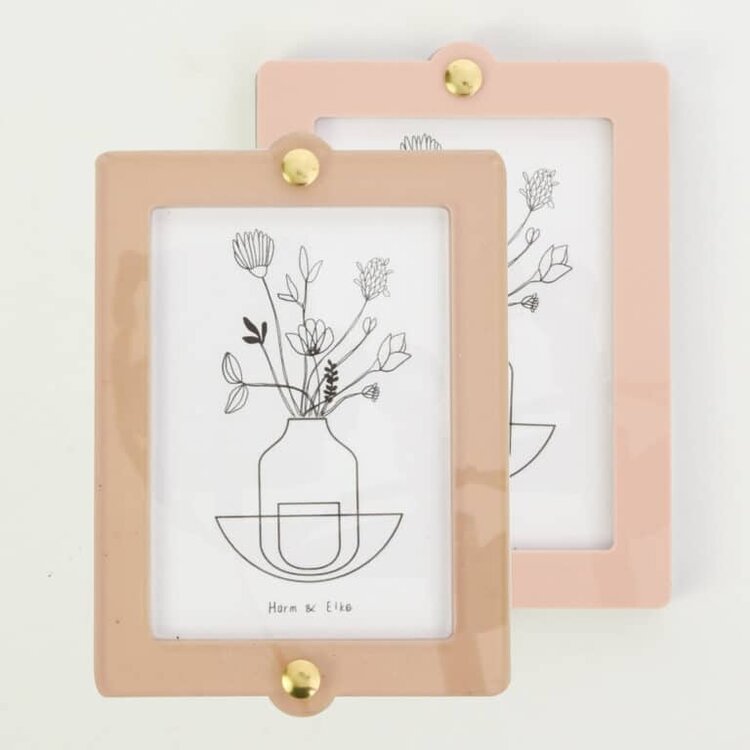 Studio Harm&Elke Frame Wall Square L Nude / Smoke