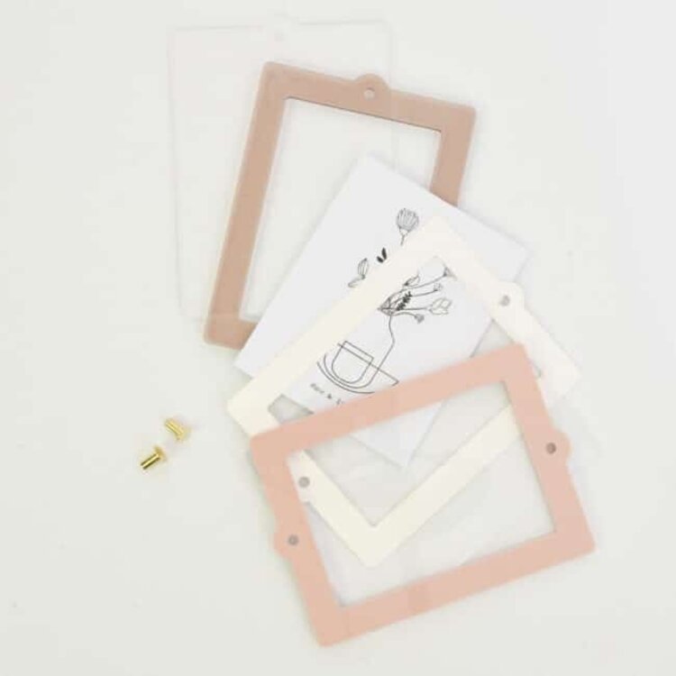 Studio Harm&Elke Frame Wall Square L Nude / Smoke