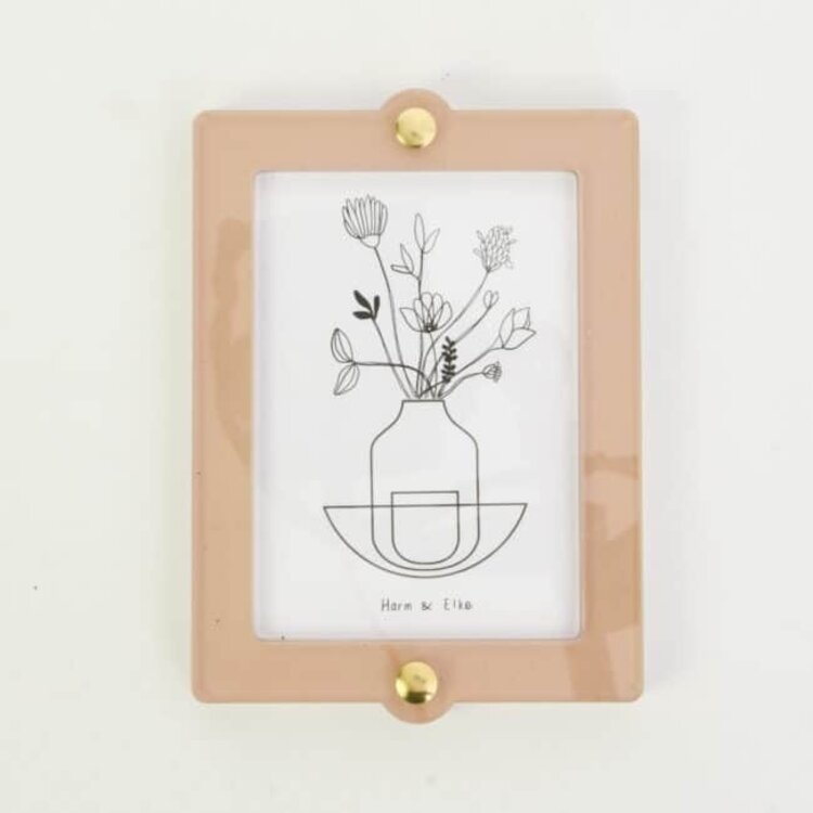 Studio Harm&Elke Frame Wall Square L Nude / Smoke