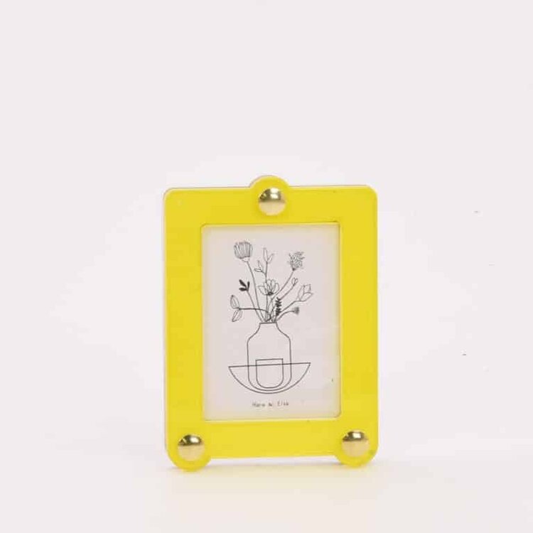 Studio Harm&Elke Frame Standing S Yellow / Gold
