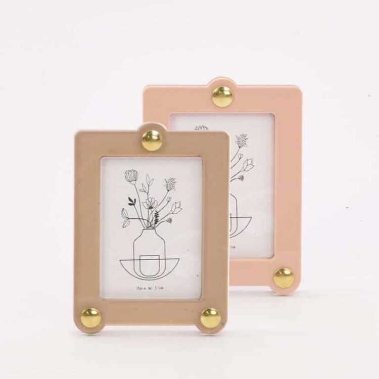 Studio Harm&Elke Frame Standing S Nude / Smoke