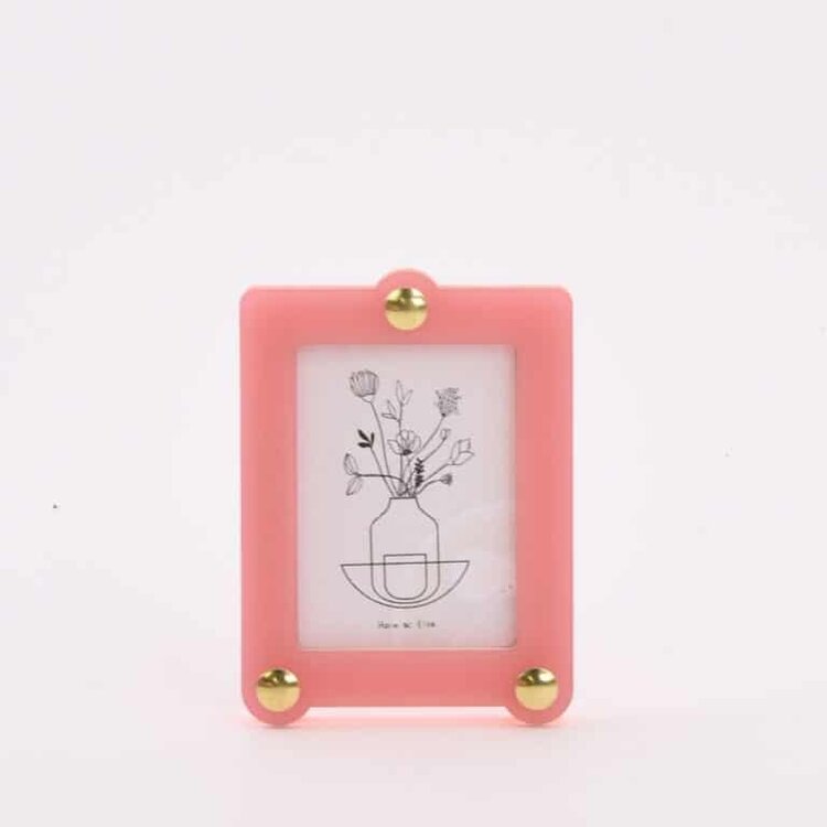 Studio Harm&Elke Frame Standing S Pink / Neon Orange