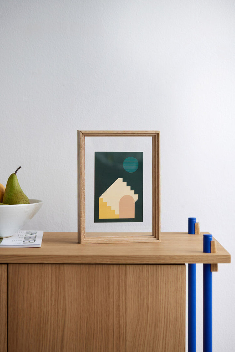 Moebe Frame Standing A5 OAK