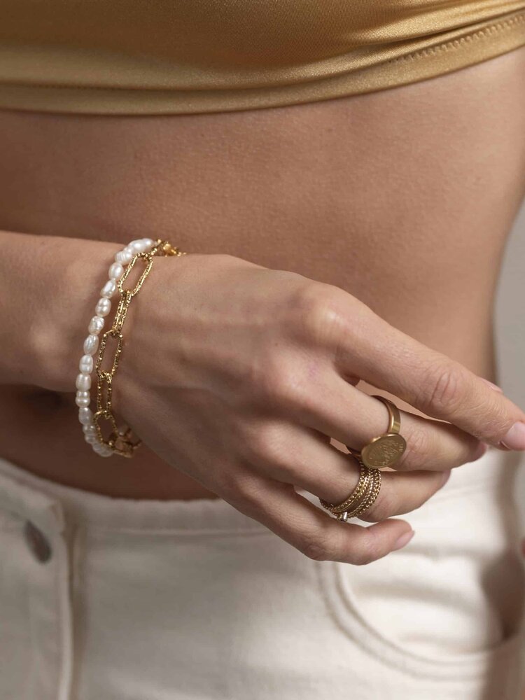 Ellen Beekmans Armband Zoetwaterparels