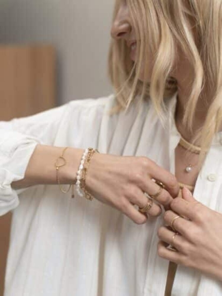 Ellen Beekmans Armband Zoetwaterparels