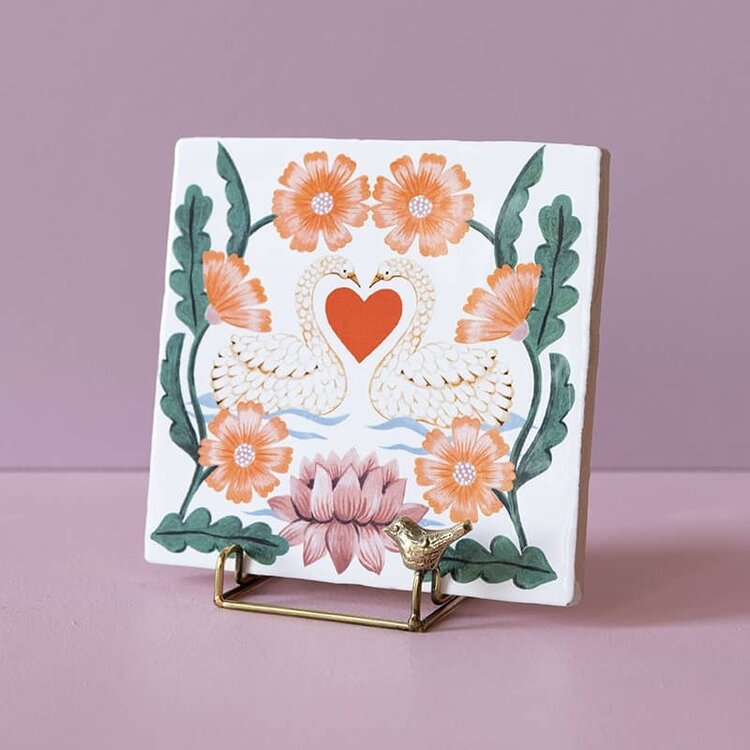 Storytiles Golden holdie Bird