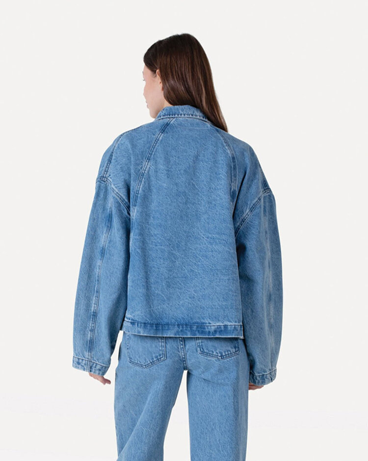 Another-Label ALEnora denim jacket Light Blue
