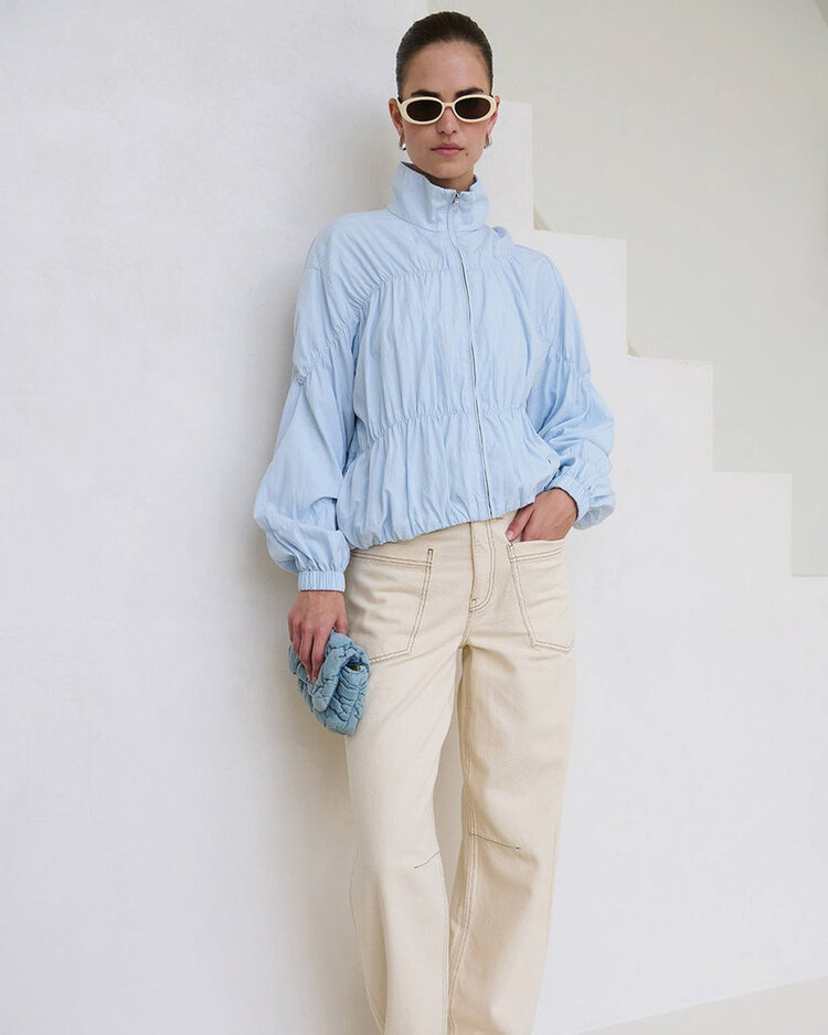 Another-Label ALIsine jacket Light Blue