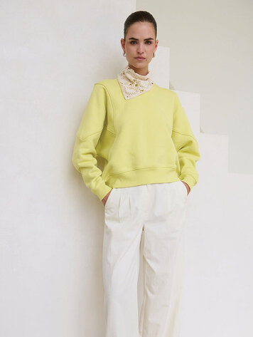 Another-Label ALDeline sweat l/s Lemon Grass