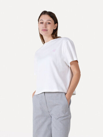 Another-Label ALGina Heart t-shirt Off-White