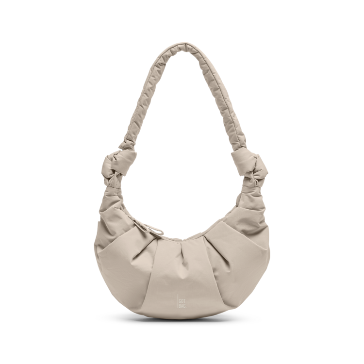 GOT BAG Pleat Moon Bag Small Scallop