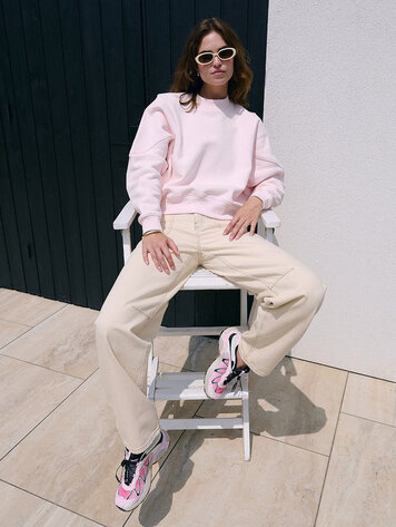 Another-Label ALDeline sweat l/s Primrose