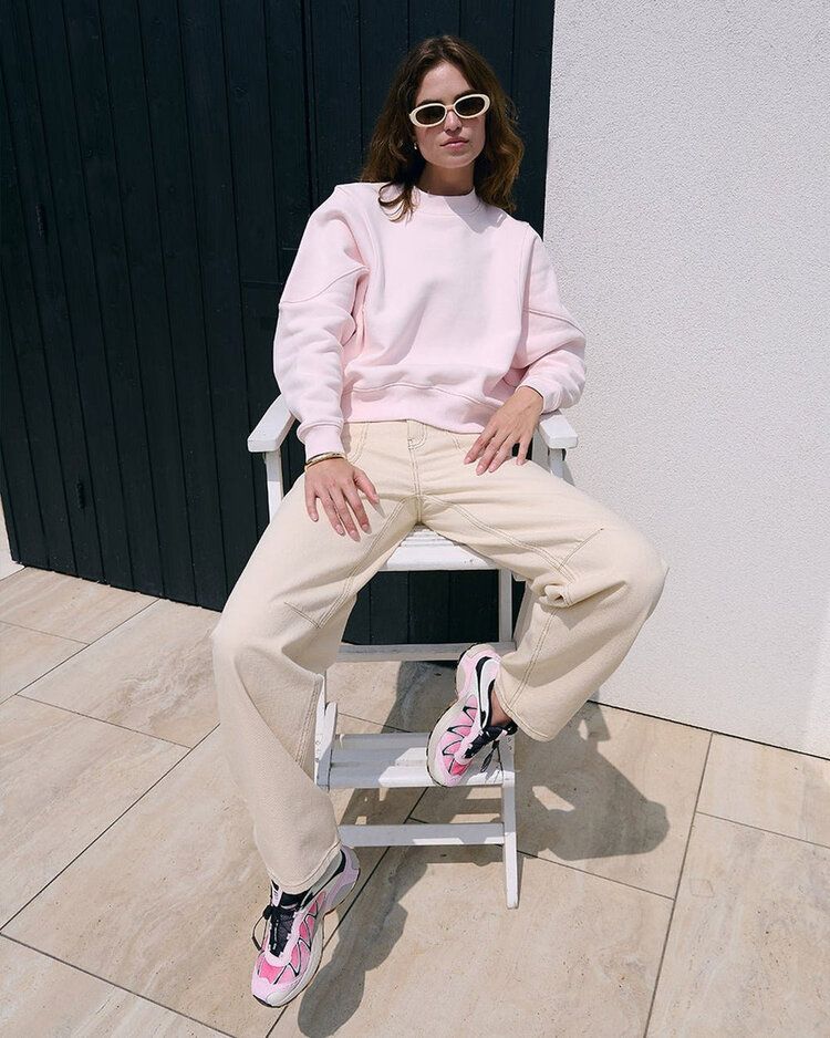 Another-Label ALDeline sweat l/s Primrose