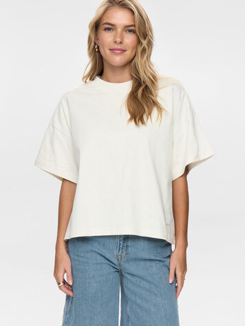 Nümph NUWONDER TEE Cloud Dancer