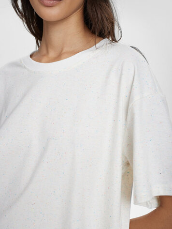 Nümph NUHUBY T-SHIRT Cloud Dancer