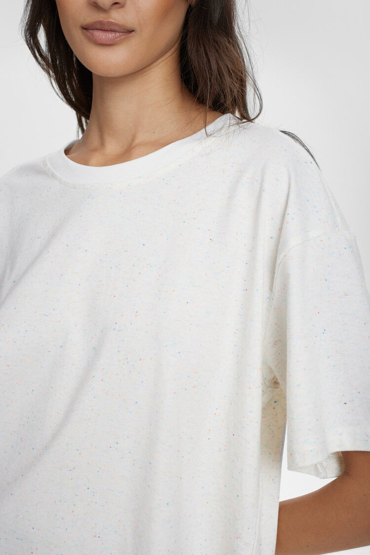 Nümph NUHUBY T-SHIRT Cloud Dancer