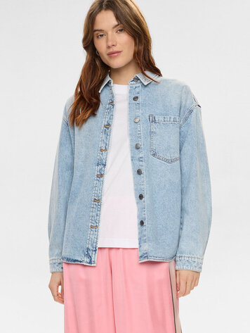 Nümph NUKAYSA DENIM SHIRT Light Blue Stonewash Denim