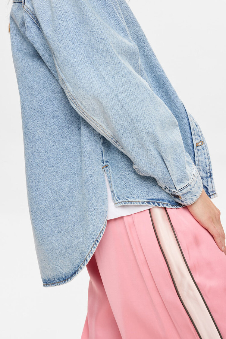 Nümph NUKAYSA DENIM SHIRT Light Blue Stonewash Denim