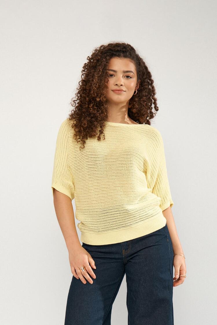 Nümph NUERIKKA PULLOVER Popcorn