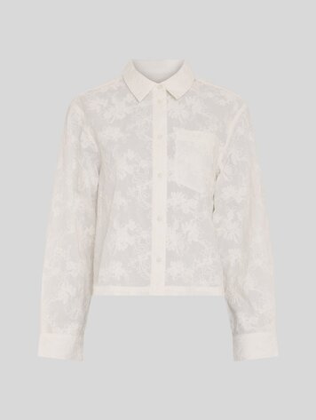 MSCH MSCHSylvia Shirt EMB Egret