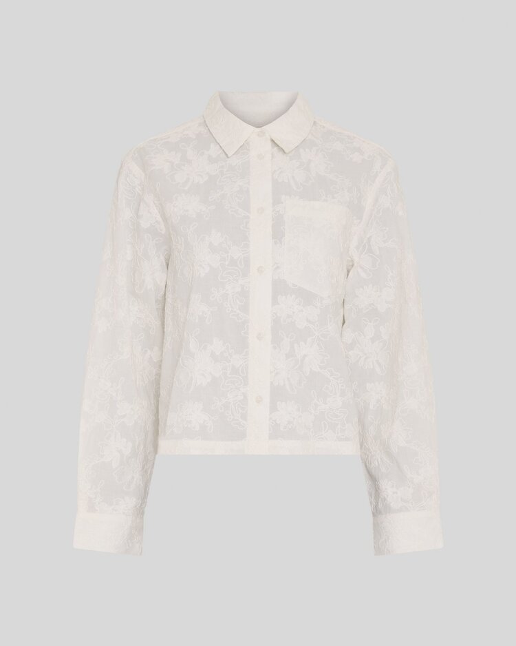 MSCH MSCHSylvia Shirt EMB Egret