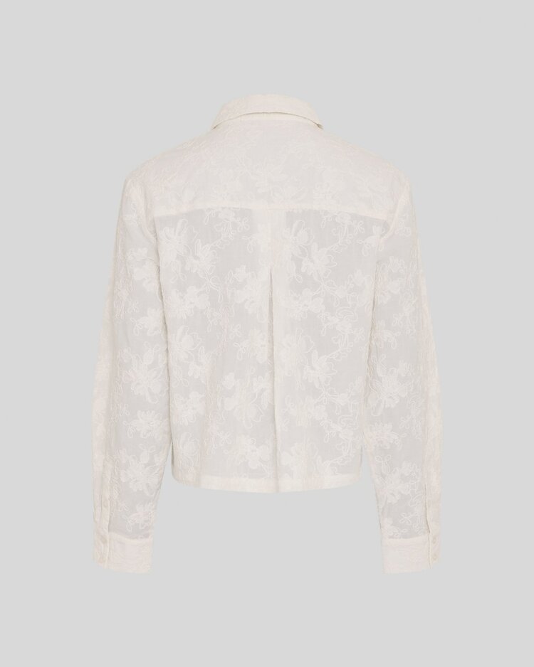 MSCH MSCHSylvia Shirt EMB Egret