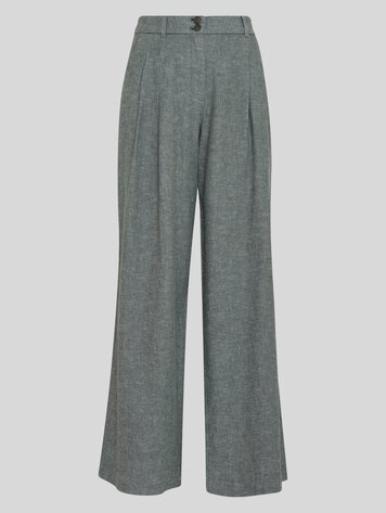 MSCH MSCHViana Ginia Pleat Pants Laurel Wreath Melange