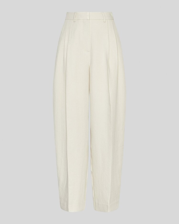 MSCH MSCHEsteriane HW Pants Oatmeal Melange