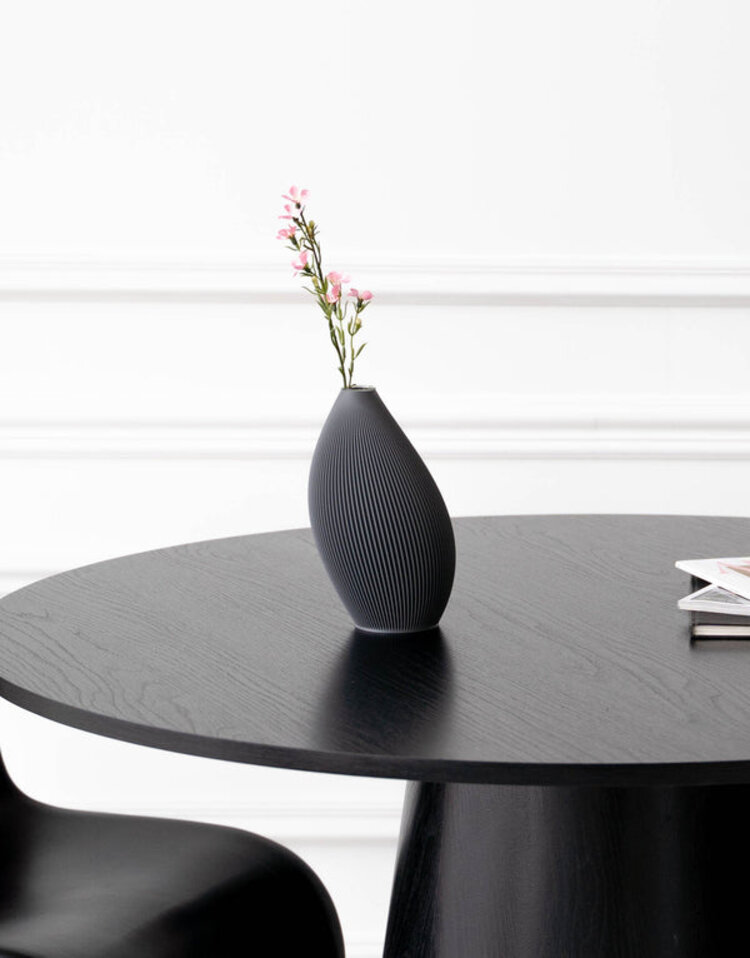 Recozy Vase Bent 1 Pebble Taupe