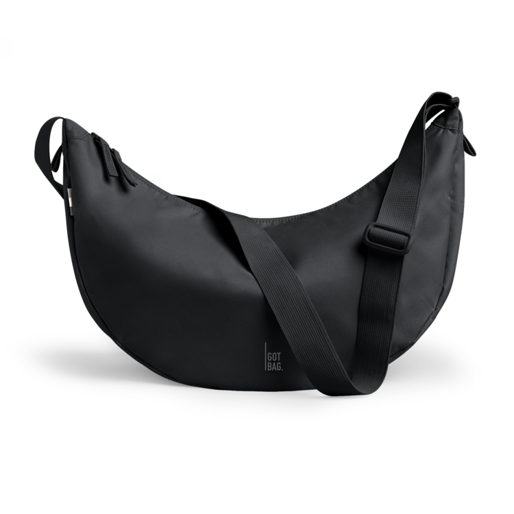 GOT BAG Moon Bag Large Monochrome Black