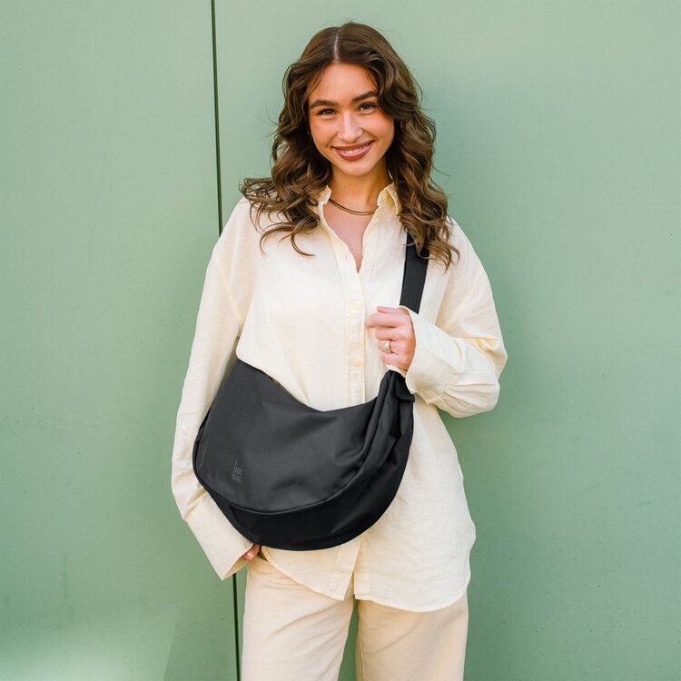 GOT BAG Moon Bag Large Monochrome Black