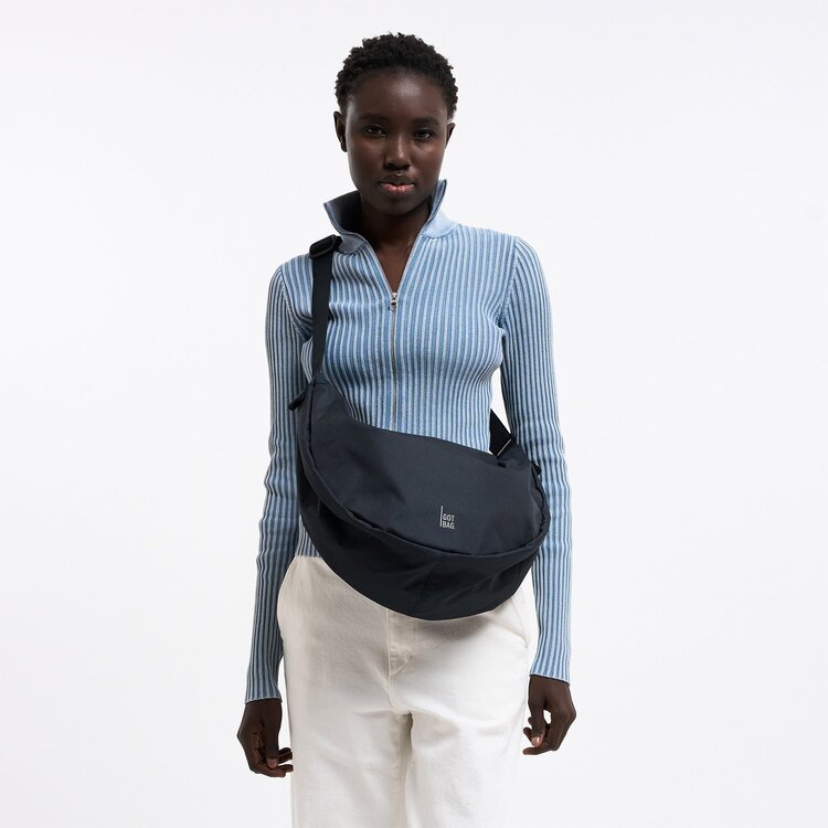 GOT BAG Moon Bag Large Monochrome Black