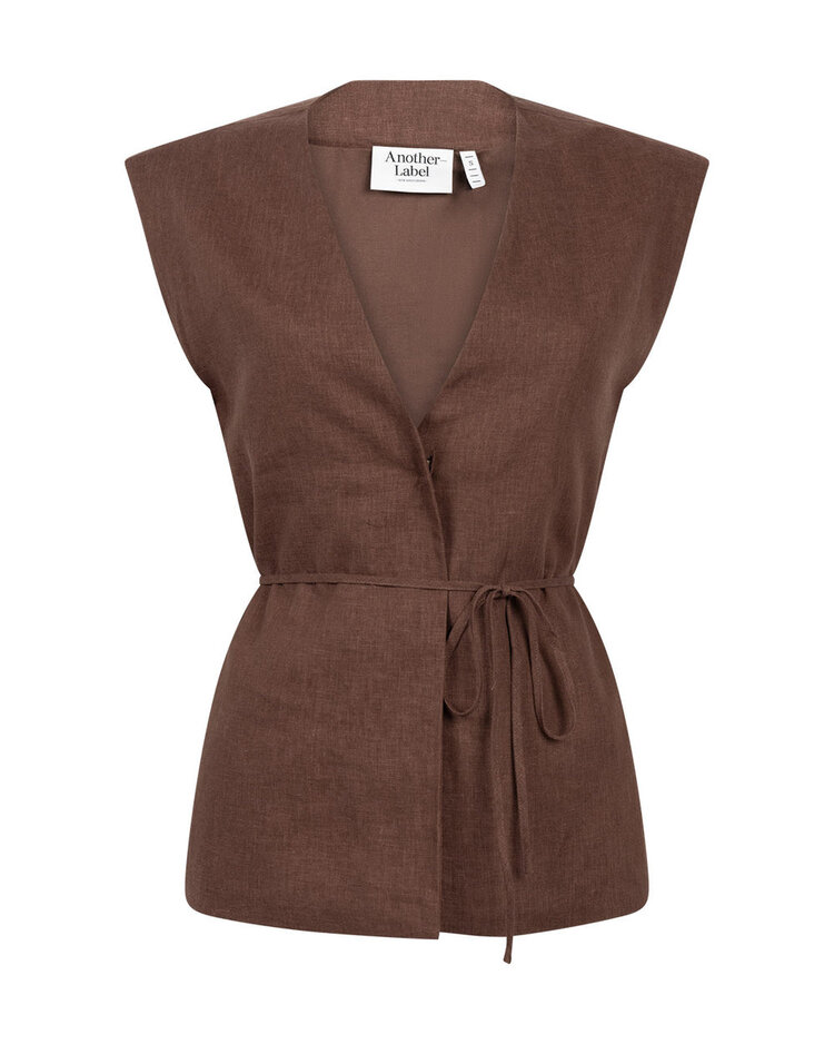 Another-Label Rebecca blazer s/l Chocolate fondant