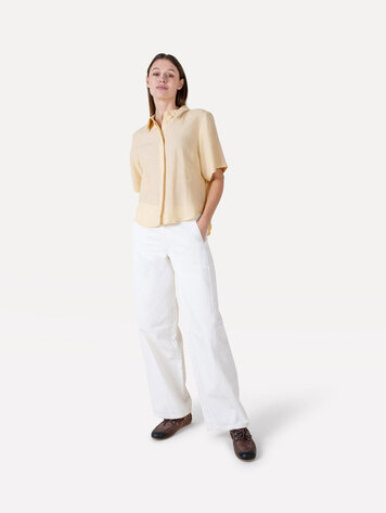 Another-Label Vicky pants Off-white