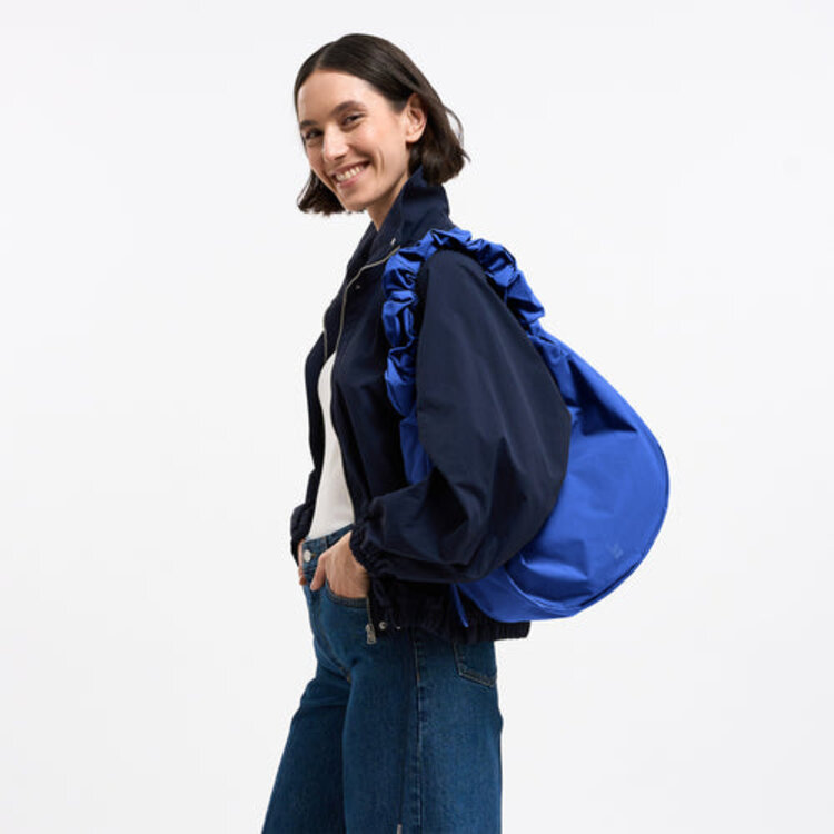 GOT BAG Moon Bag Ruffle Cobalt