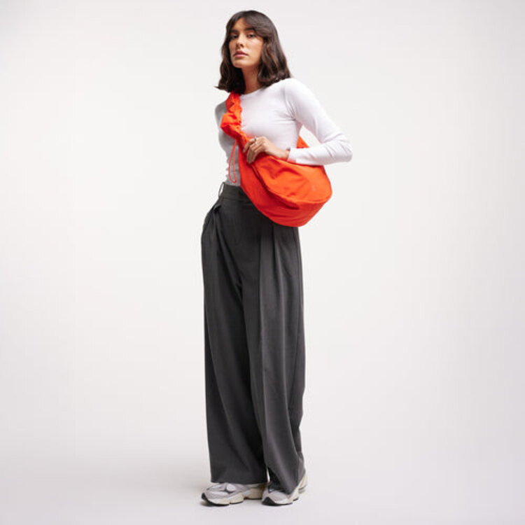 GOT BAG Moon Bag Ruffle Hot Coral