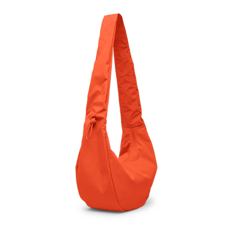 GOT BAG Moon Bag Ruffle Hot Coral