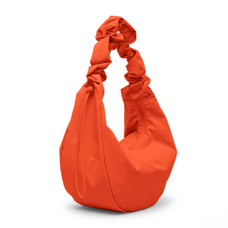 GOT BAG Moon Bag Ruffle Hot Coral