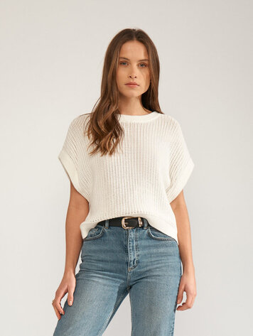 Nümph NUSANNI PULLOVER Cloud Dancer