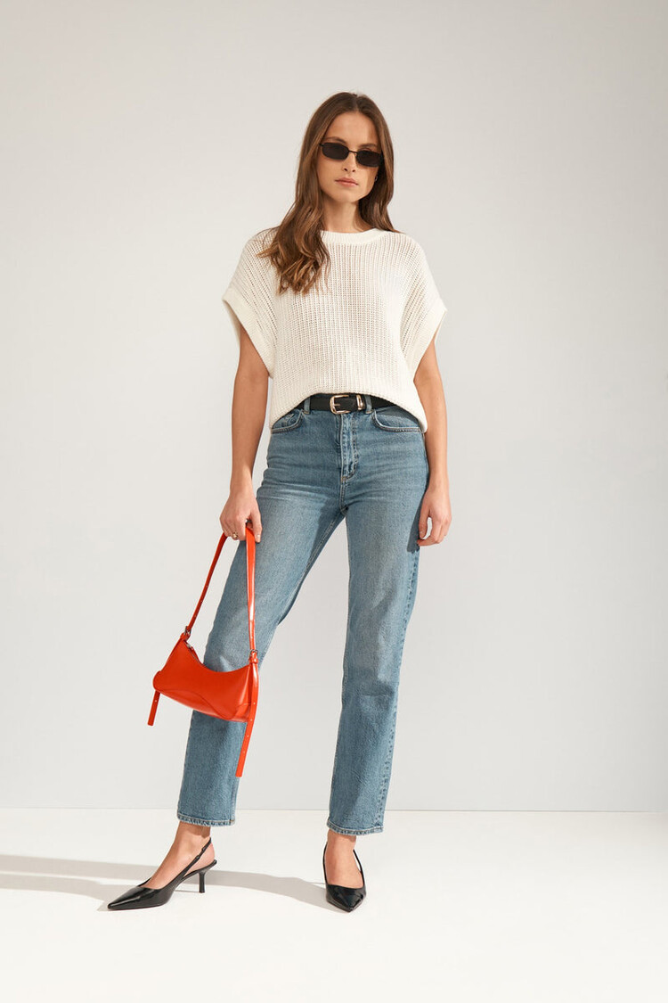 Nümph NUSANNI PULLOVER Cloud Dancer