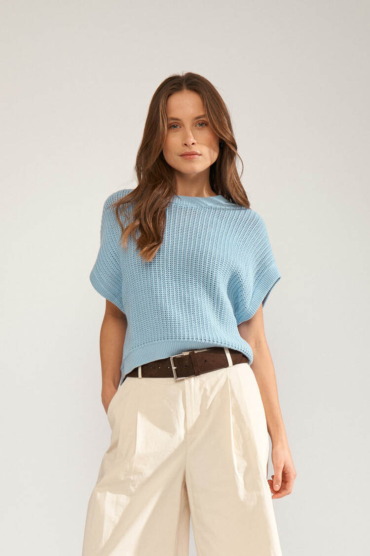 Nümph NUSANNI PULLOVER Placid Blue