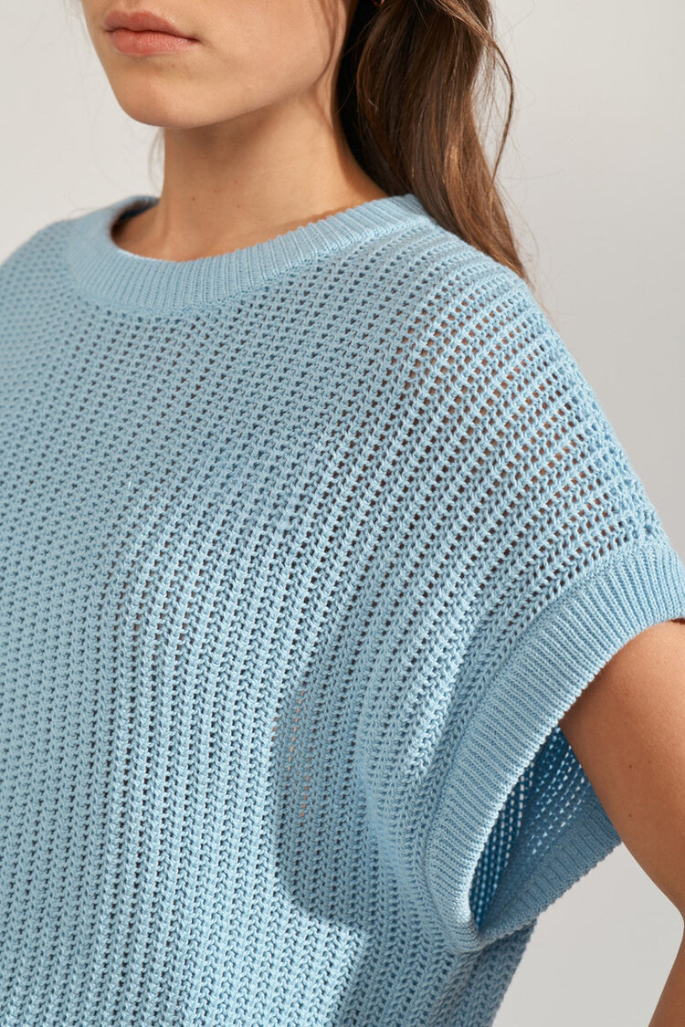 Nümph NUSANNI PULLOVER Placid Blue