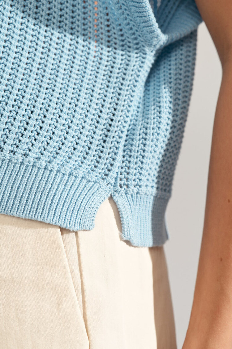 Nümph NUSANNI PULLOVER Placid Blue