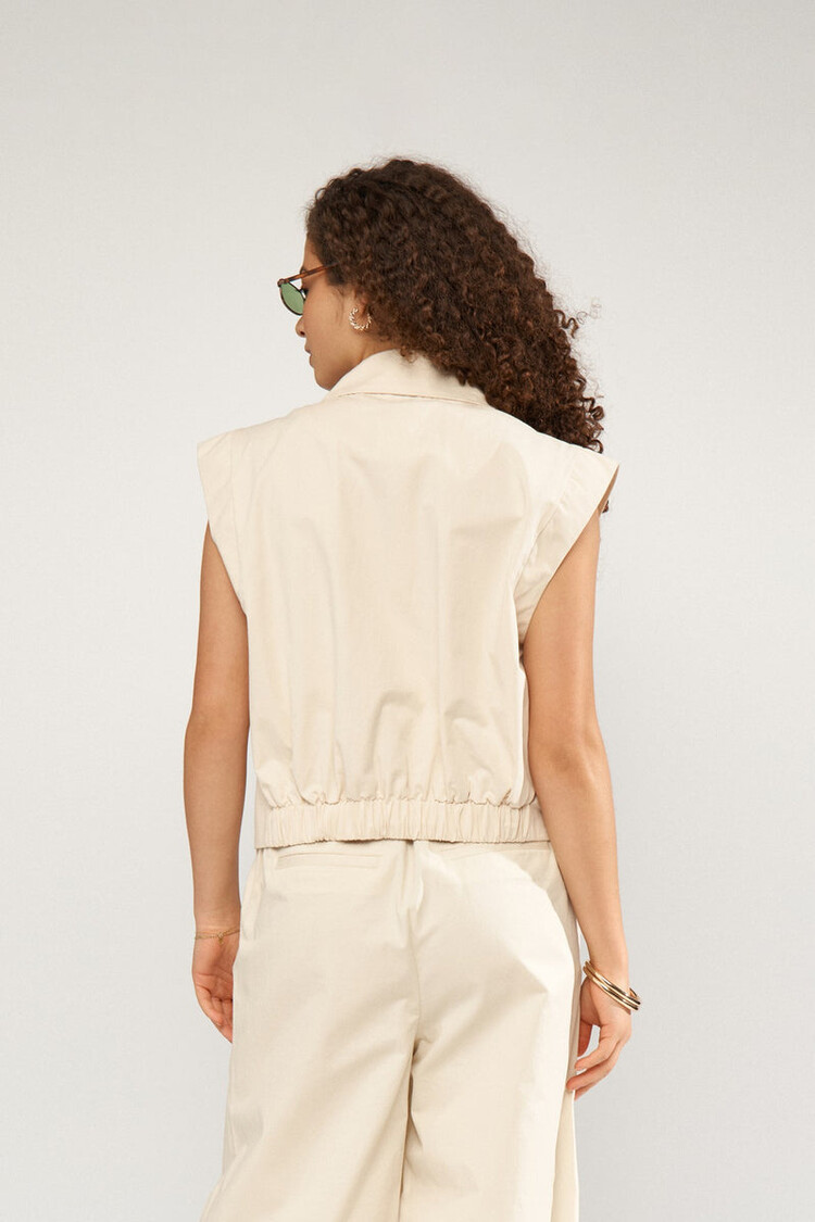 Nümph NUSUNNA VEST Whitecap Gray