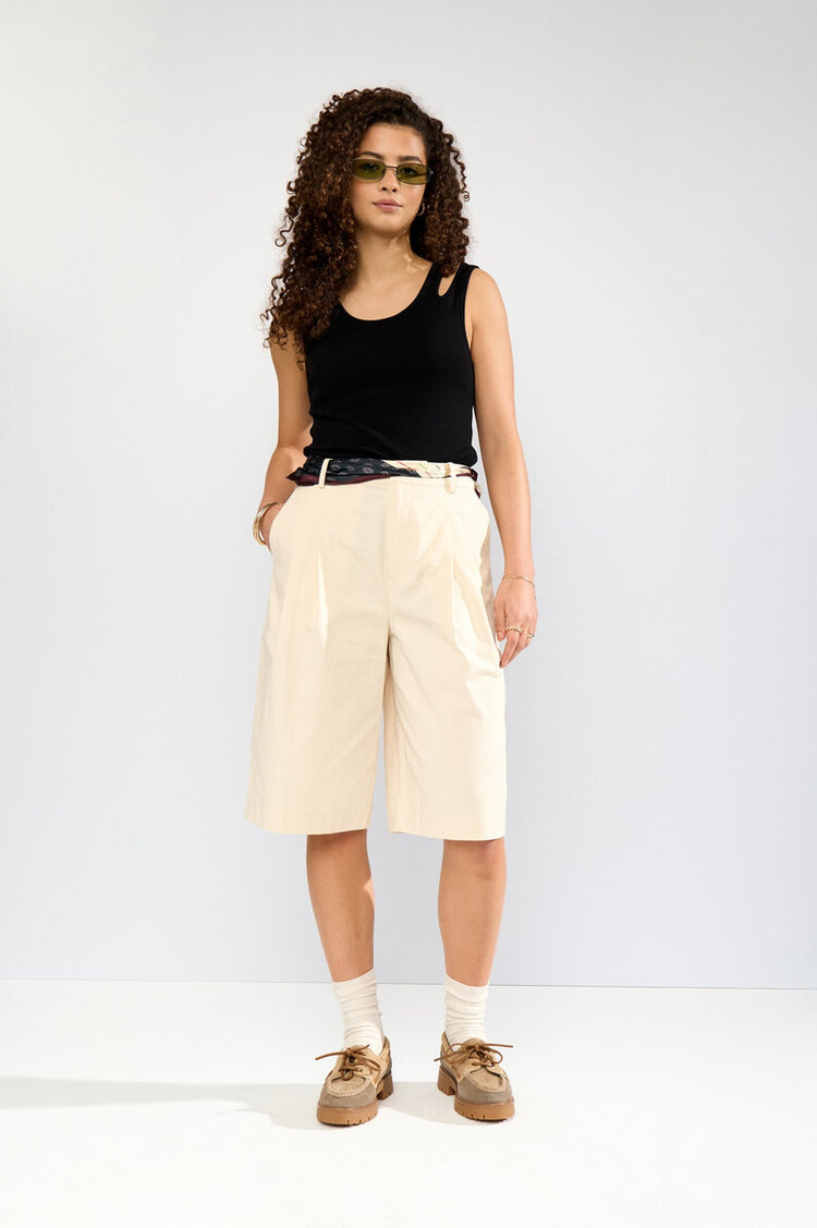 Nümph NUSUNNA SHORTS Whitecap Grey