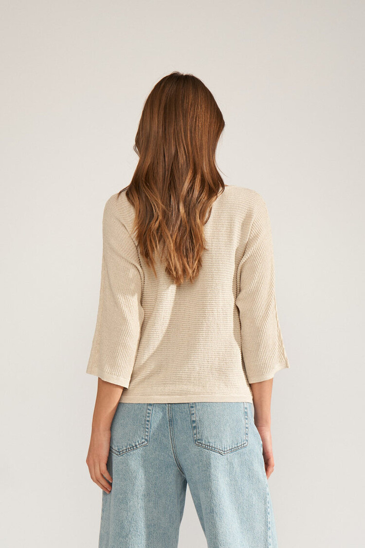 Nümph NUDINEA PULLOVER Whitecap Gray