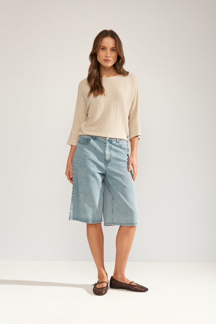 Nümph NUDINEA PULLOVER Whitecap Gray