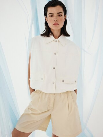 MSCH MSCHJosilyn Vest Egret