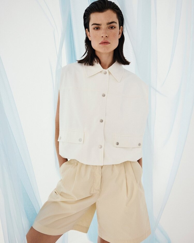 MSCH MSCHJosilyn Vest Egret