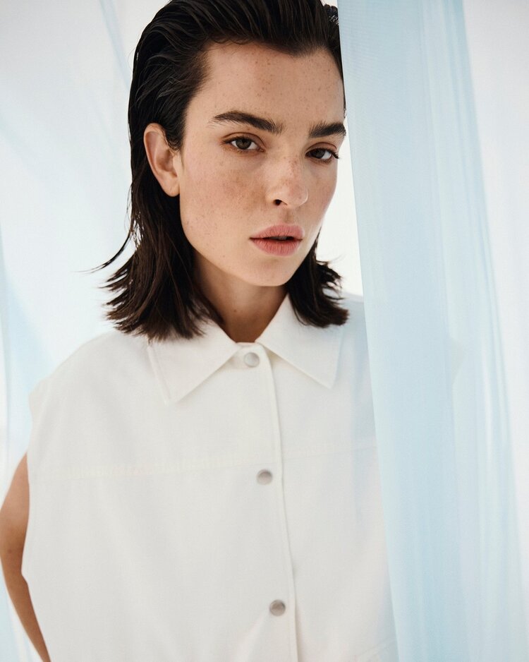 MSCH MSCHJosilyn Vest Egret